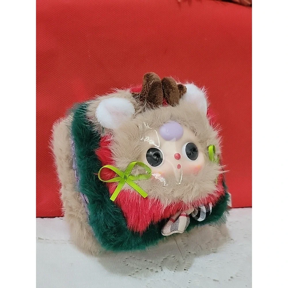Confirmed Baby Three Plush Jewelry Box With Rotating Eyes Open Box. New.